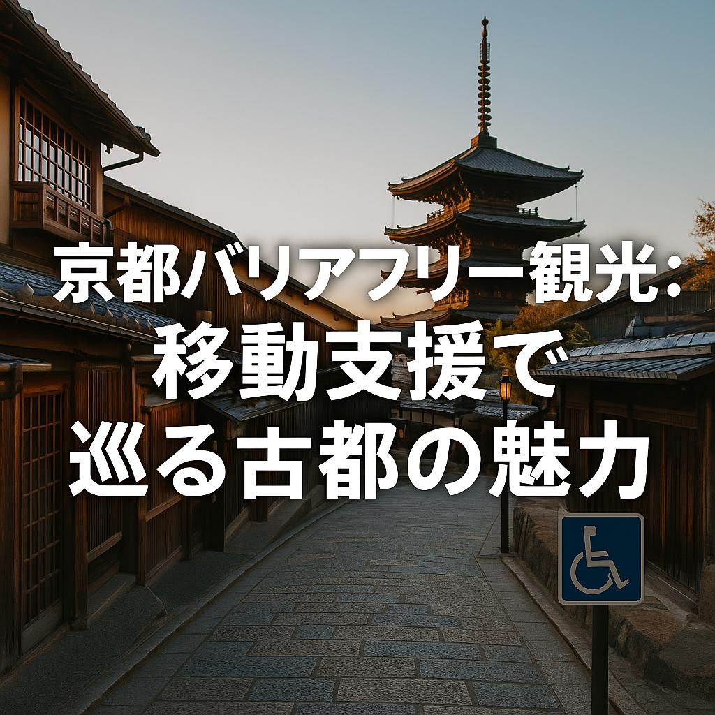 京都バリアフリー観光：移動支援で巡る古都の魅力